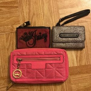 Juicy couture Wallet Lot